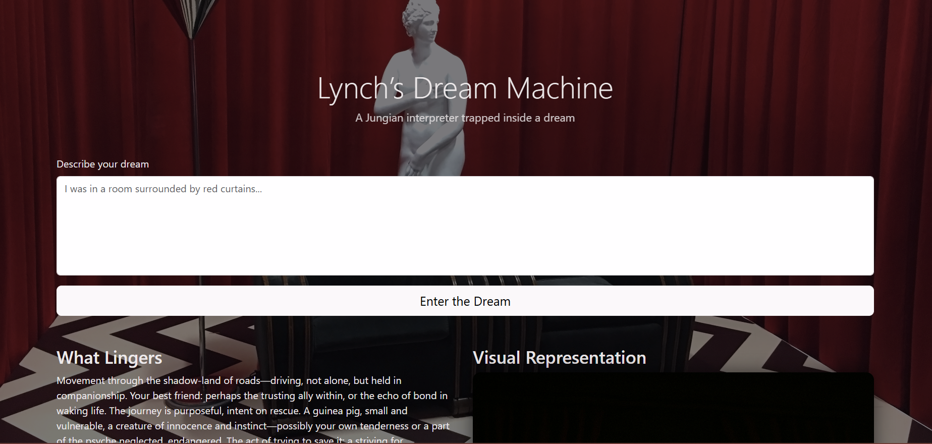 Lynch Dream Machine process documentation image 1